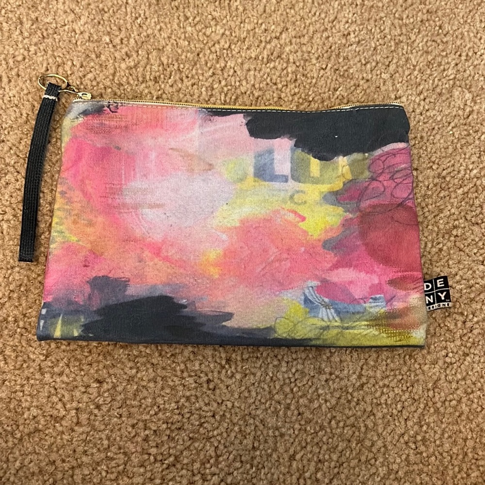 beautiful tie dye pouch